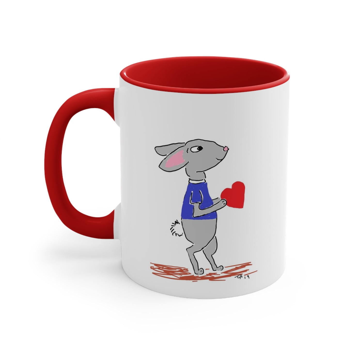 Some Bunny Loves You - Accent Coffee Mug, 11oz